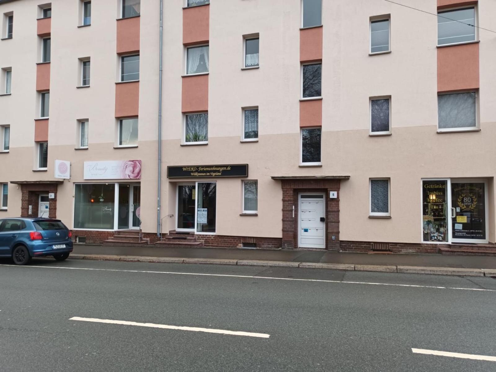 Fewo Wieko Plauen Leibnizstr. H3, Dg Rechts Exteriér fotografie